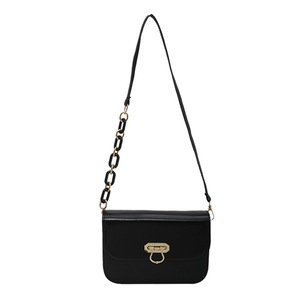 Women Solid Female Chain Hasp Shoulder Pouch Fashion Women Pu Leather Crossbody Bag Popular Simple Female Daily Bag
