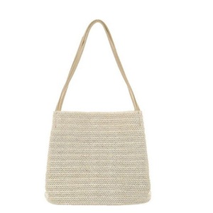 Women Vintage Hand-woven Straw Bag Satchel Handwoven Crossbody Messenger Beach Shoulder bag Travel Handbag Tote