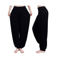 Womens Modal Cotton Soft Yoga Sports Dance Harem Pants