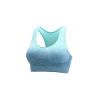 Women’s Racerback Sports Bra Yoga Bra Impact Workout Running Bra - GREEN