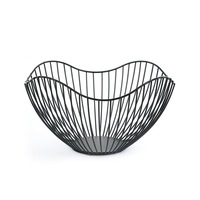 Wrought iron creative fruit tray Nordic style fruit basket creative snack storage fruit tray home modern living room