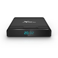 X96 Air 4K Smart TV BOX Android 9.0 Media Player wtih Remote Control, Quad-core Amlogic S905X3, RAM: 4GB, ROM: 64GB, Dual Band WiFi, Bluetooth, AU Plug
