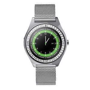Y10 32+32M Up To 32G TF Card 1.22'' IPS Touch Color Screen Smart Watch HD Camera Pedometer Fitness Exercise Sports Bracelet SILVER COLOR