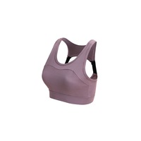 Yoga Bra Support Sports Running Shock-Proof Gathering Sports - PURPLE