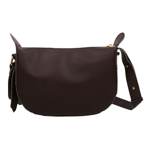 Youth Ladies Simple Versatile Bag PU Leather Female Satchel Shoulder Top-handle Pouch Solid Dumpling Crossbody Bag