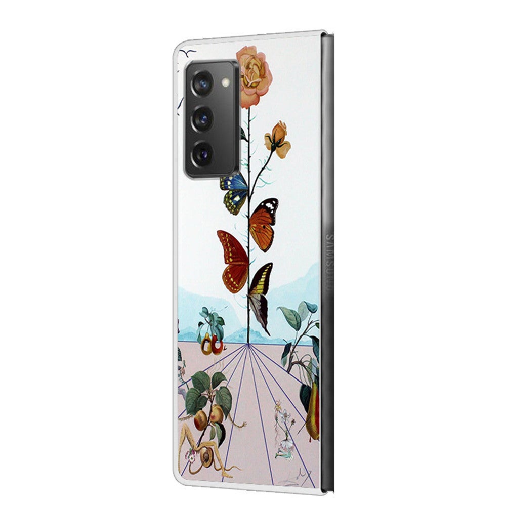 Z Fold 2 Funda Case for Samsung Galaxy Z Fold 2 Painted Cartoons Deer Painting Pattern Coque Mobile Phone Case Cover Z Fold 2