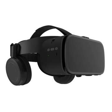 Z6 bluetooth Helmet 3D VR Glasses Virtual Reality VR Headset for Smart Phone Black