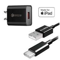 18W APPLE iPad (NEW GEN) Fast Wall Charger & C-Type Cable