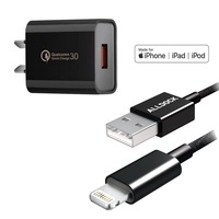 18W APPLE iPhone/iPad FAST wall charger and cable.