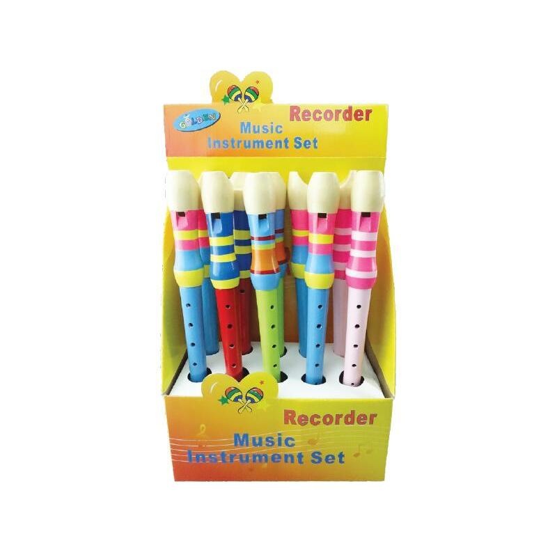 Buy Box of 10 Large Recorders Kids Educational 7 Hole Bulk GD6731 MyDeal