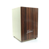 Freedom Cajon Box Drum Snare Wire Padded Case Natural Finish DB01-NAT