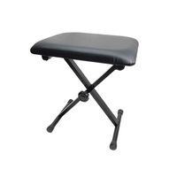 Single Braced Padded Keyboard Stool Collapsible KT100