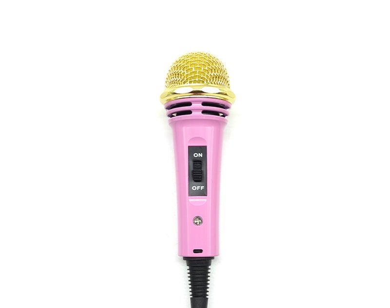 Mini Wired Dynamic Microphone w/Stand Karaoke Podcast 3.5mm Jack MG308