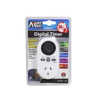 MORT BAY Indoor Digital Timer One Socket 2400W LCD Display