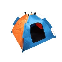 Pet Pop-Out Portable Tent Green and Brown S808