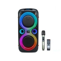 Precision Audio 400W Portable Karaoke Speaker Wireless Microphone LG620