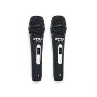 Precision Audio Twin Wired Microphones WG-198-TWIN