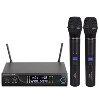 Twin Wireless UHF Microphone System MIC88