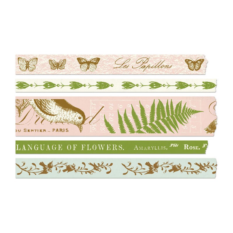 Buy Cavallini Flora & Fauna Decorative Washi Paper Tape MyDeal
