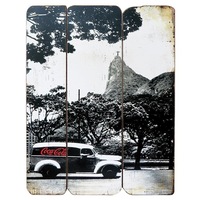 Coca-Cola Landscape Rio Vintage Wooden Wall Plaque