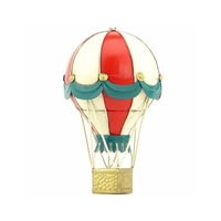 Vintage Diecast Metal Small Hot Air Balloon - Carnival