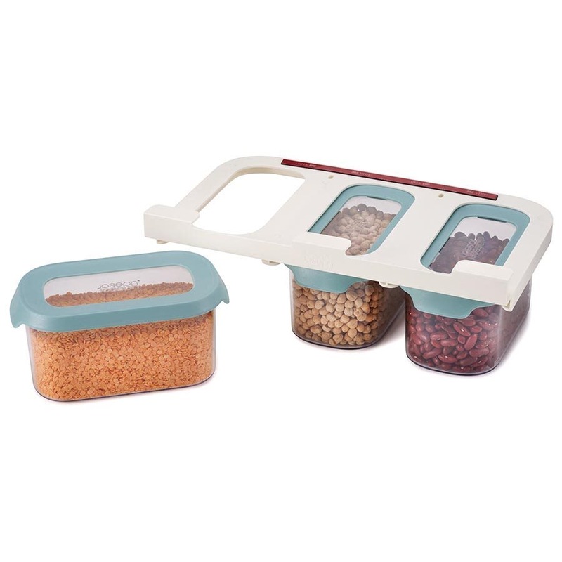 Buy Joseph Joseph Cupboard Store Food Storage 3x900ml Light Opal MyDeal