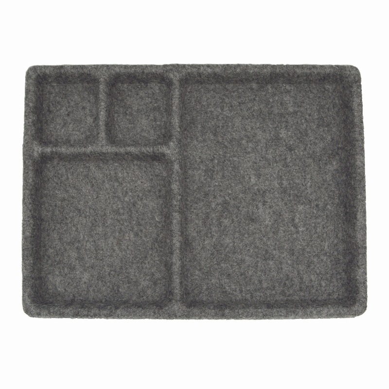 Buy Kikkerland Felt CatchAll Tray MyDeal