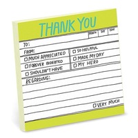 Knock Knock Cubicle Notes Hand Lettered - Thank You
