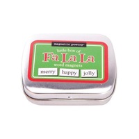 Magnetic Poetry Little Box of Words - Fa la la