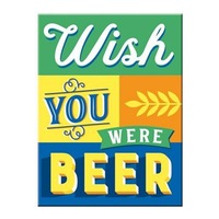 Nostalgic Art Retro Metal Magnet Wish You Were Beer