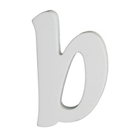 Splosh Wooden Small White Letter B