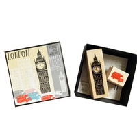 Yellow Owl Workshop London Rubber Stamp Set of 2