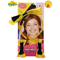 EMMA WIGGLE HEADBAND & SHOE BOWS, CHILD - LICENSED COSTUME