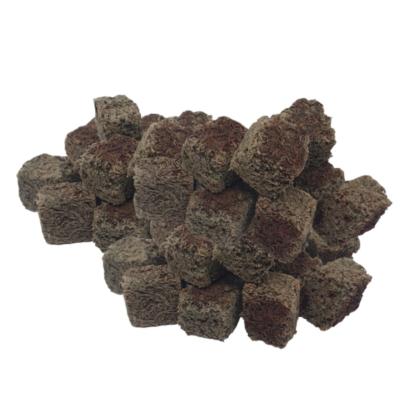Buy Australian Black Worm Pigmented Freeze Dried 50g Cube MyDeal