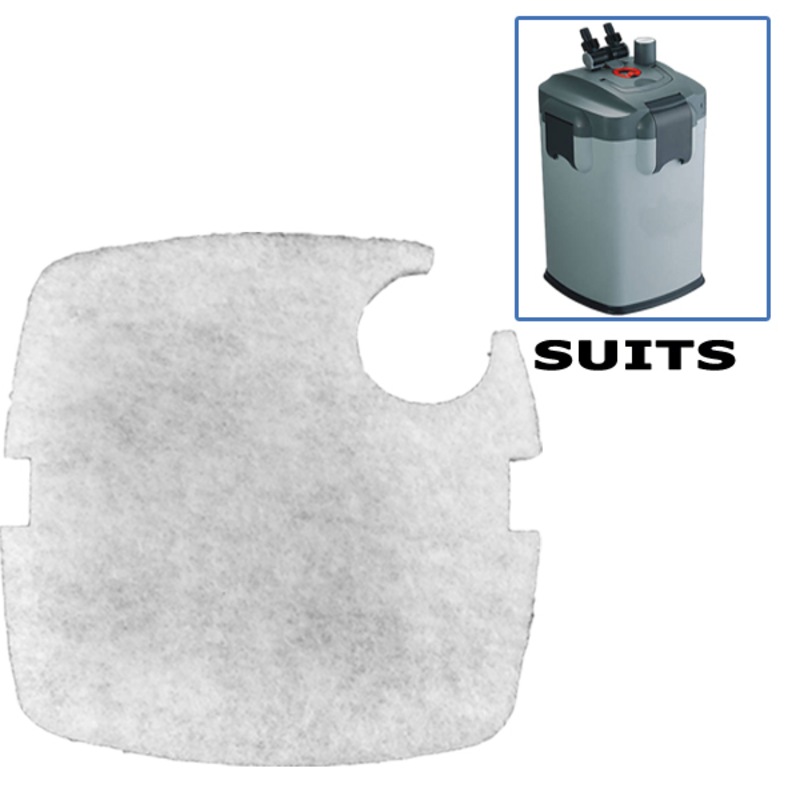 Buy Biopro / Hopar / Worx Canister Filter 2200lph UV Replacement Fine Wool TWIN PACK MyDeal