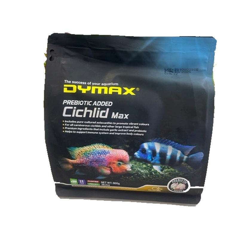 Buy Dymax Cichlid Max Aquarium Fish Food 800g Floating Pellet MyDeal