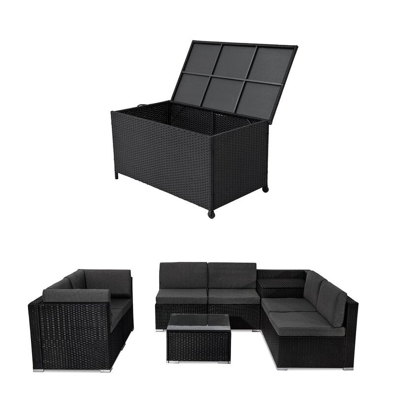 Buy Outdoor Lounge Sofa Packages Lizard 8PCS Lounge Sofa with 320L