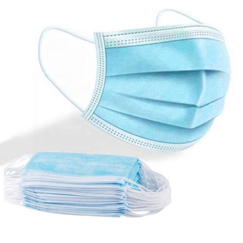 Buy Blue Disposable Surgical Medical Face, Soft Earloop Mask For 