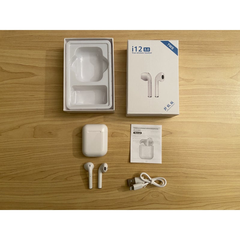 earbuds bluetooth v5 i12 tws wireless touch