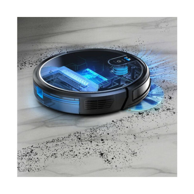 Buy MyGenie XSonic Wifi Pro Robotic Vacuuum Cleaner Carpet Wet Dry Mopping Black MyDeal