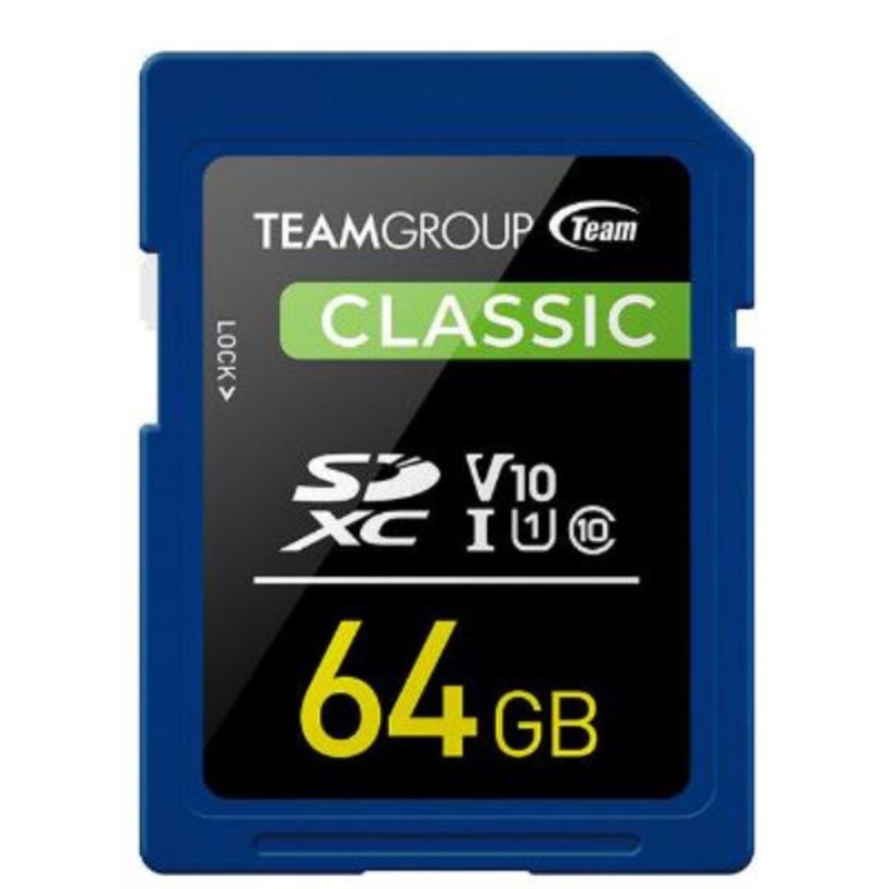 Buy Team Classic SD Memory Card 64 GB. UHS (Ultra) Speed Class 1(U1