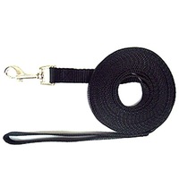 Nylon Black Dog Lead - 5 Meter Long Pet Leash