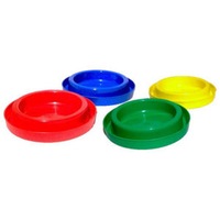 Pet Ant Free Dog & Cat Round Plastic Food Bowl