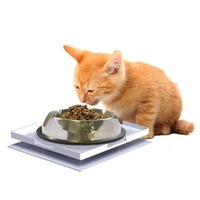 Ant Proof Plate for Pet Bowls, Food & Household Items - Square 18x18cm