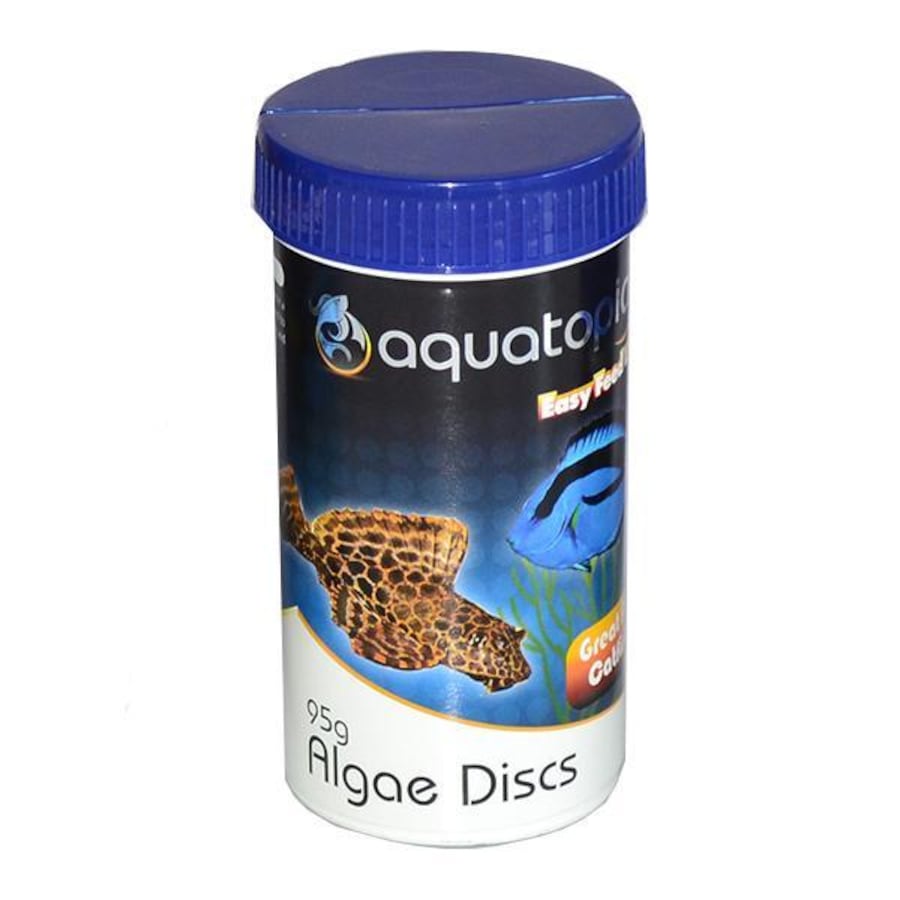 Algae Discs Buy Algae Discs Fish Food (95 Grams) Aquatopia 95g - Everyday Rewards Shop