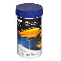 Cichlid Fish Food Flakes (55 Grams) Aquatopia 55g