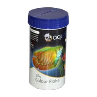 Colour Flakes Tropical Fish Food (55 Grams) Aquatopia
