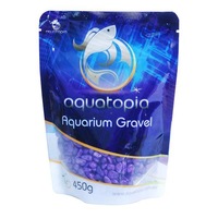 Aquarium Coloured Gravel for Fish Tanks - 450g - Purple (Aquatopia)