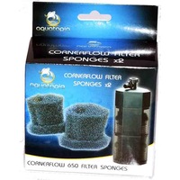 Replacement Sponges for Aquatopia Corner Flow 650 Filter (2 Pack)