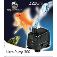 Aquarium Ultra Water Pump 320 (320L/hr) Aquatopia